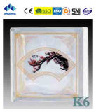Jinghua High Quality Artistic K-6 Painting Glass Block/Brick