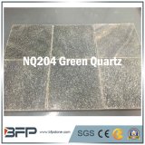 Building Material 600X600 Floor Tile Flamed/Honed Natural Green Stone Quartz