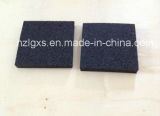Black SBR Recyle Granules Shock-Resistant Rubber Tiles