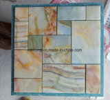 Narual Light Yellow Wood Marble/Onyx Mosaic for Background Wall & Floor Tile