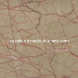 Beige Red Marble Tile for Floor and Wall