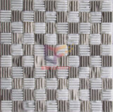 Serration Marble Mosaic Tile (CFS918)