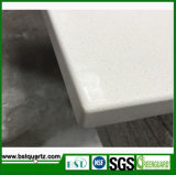 Solid White with Fine Grains Artificial Quartz Stone