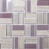 Low Price Ceramic Tiles Glass Mosaic for Kitchen Wall