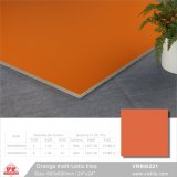 Orange China Foshan Building Material Pure Color Rustic Porcelain Floor Wall Tile (VRR6I221, 600X600mm, 300X600mm/24''x24''; 12''x24'')