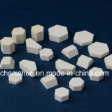 Alumina Ceramic Half Hexagonal Tile / (Wear Resistant Alumina Ceramic Lining Tiles)
