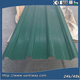 Colorful Stone Coated Metal Roof Tile Back Green Classical Tile