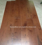 Common Grade Mocha Oak Engineered Wide Plank Flooring