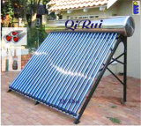 Inox SUS304 Outer Tank Heat Pipe Solar Water Heater with Direct Pressurized