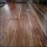 Handscraped Small Leaf Acacia Solid Wooden Flooring