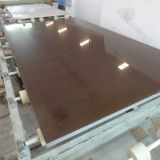 China Wholesale Brown Artificial Quartz Stone for Wall Cladding (Q171123)