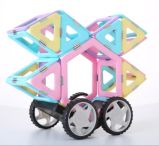Magical Clear Color Magnetic Building Blocks for Children