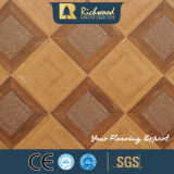 Household 8.3mm Embossed White Oak Wooden Laminated Wood Flooring
