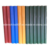 Painted Color Big Six Colored Fiber Cement Roofing Tile