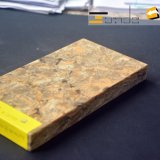 Marbling Engineered Artificial Crystal Quartz Stone for Long Table Countertop