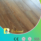 8.3mm E0 HDF Embossed Hickory V-Grooved Waxed Edge Laminate Flooring