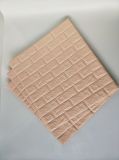 3D Brick Texture Culture PE Foam Waterproof Wallpaper