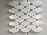 Thassos White Marble Stone Octagon Mosaics Tile