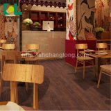 Wood Grain PVC Vinyl Flooring for Office / Shopping Mall/ Changlong Clw-01