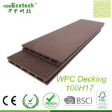 Engineered Bio Wood Fiber Flooring Outdoor Patio WPC Decking