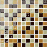 Glass Mosaic Tile Mixed Color