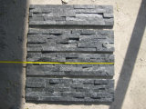 Black Quartz Culture Stone Wall Panels (SMC-SCP118)