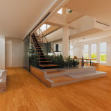 Uniclic Champagne Solid Strandwoven Bamboo Flooring