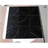Natural Stone Black Marquina Marble Floor Tile