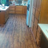5.5mm Kitchen Wooden Surface PVC Floor