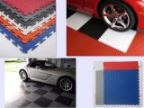 Coin Plate Interlocking Flooring Mat, Garage Floor Tiles
