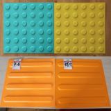 PVC and TPU Rubber Building Materials Tactile Tile