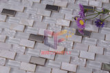 Natural Mother of Peral with Crystal and Stainless Steel Mosaic Tiles (CFP071)