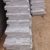 Natural White Quartz Stacked Stone Wall Cladding (SMC-SCP383)