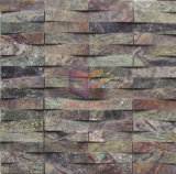 Green Marble Roughness Shape Mosaic Tile (CFS889)