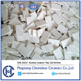 Manufacturers Custom-Made 92% Alumina Ceramic Tiles with Size 25X15X3mm