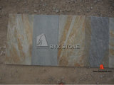 Natural Yellow Wooden Culture Stone Floor Tile/Slate