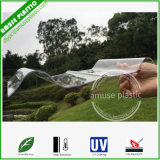 Transparent Corrugated PC Sheet Polycarbonate Tiles for Greenhouse Roofing