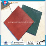 Outdoor Rubber Tile Recycled Colorful Rubber Paver Floor