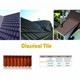 Construction Material Stone Coated Metal Roof Tile
