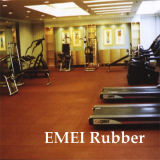 Power Lifting Rubber Tiles/Thick Sports Rubber Flooring