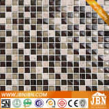 8mm Thickness, Glass Mosaic and Stone for Bathroom Wall (M815037)
