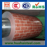 Brick Pattern Color Galvanized Steel Coil in Compertitive Price