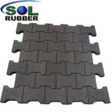 Easy-Installation Outdoor Rubber Mat Rubber Floor Tile