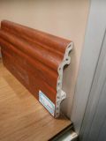 Traditional Wood PVC Foam Skirting Moulding