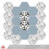 China Foshan Decoration Hexagonal Porcelain Ceramic Wall and Floor Tile (VR2N3141, 200X230mm/8''x9'')