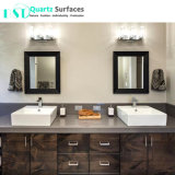 Crystal Grey Mirror Fleck Quartz Stone for Tiles and Countertops