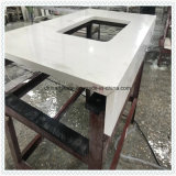 Chinese White Artificial Quartz Countertop for Kitchen Projects