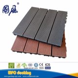 Cheap WPC Interlocking Wood Deck Tiles for Outdoor