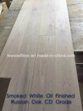 220mm White Oiled Engineered Wide Plank Oak Flooring