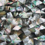 Black Lip Mop Shell Irregular Triangle Mosaic Tile